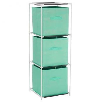 Estantería 3 cajones TNT menta colección Kipit San Ignacio