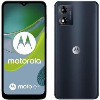 Motorola Moto E13 - Smartphone de 16,5 cm (6.5) con SIM doble, Android 13 Go edition, 4G, USB Tipo C, 2 GB RAM, 64 GB almacenamiento y batería de 5000 mAh en color Negro