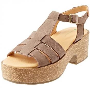 El Naturalista Sandalias de Piel N5890 Arbequina para mujer, color marrón