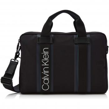 Calvin Klein - Clash Laptop Bag, Bolsas para portátil Hombre, Negro