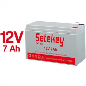 Batería de Plomo-Ácido 12V 7Ah Setekey BAT507