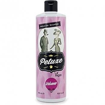 Petuxe Champú Vegano Volumen Extra para Mascotas. Champú Perros. Champú Gatos. Sin sulfatos, sin Sal, sin siliconas. Vitamina E y keratina Vegetal - 200 ml