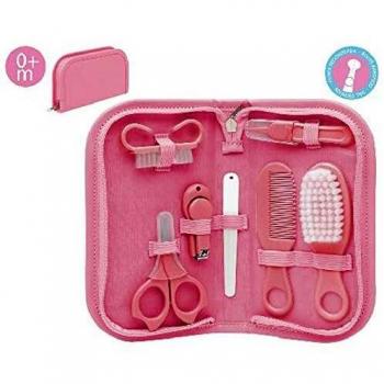 Kiokids 1719 - Neceser uñas bebé, unisex, color rosa