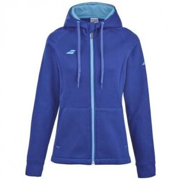 Sudadera con Cremallera Babolat Exercise para Mujeres - Azul, Talla XS