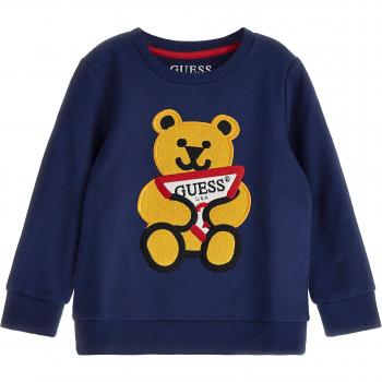 Guess Baby Boy Sweatshirt with Logo and Soft Fabric