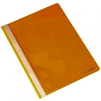 Q-Connect Carpeta Dossier Fastener Plástico  Din A4 Amarilla