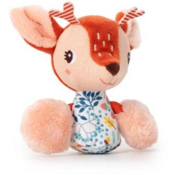 Mini Sonajero Stella - Juguete de Tela con Diseño Atractivo y Sonido Suave