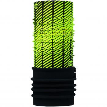 Original Buff 115290.117.10.00 Tubular de Microfibra y Forro Polar, Hombre, Amarillo Fluor, Talla Única