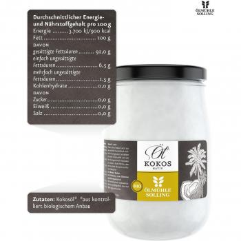 Aceite de Coco Virgen Orgánico 1000 ml - Ideal para cocinar, hornear y cuidado personal