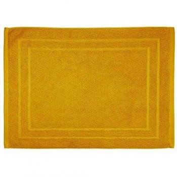 Alfombra de baño de algodón - 50 x 70 cm - Amarillo ocre - Atmosphera