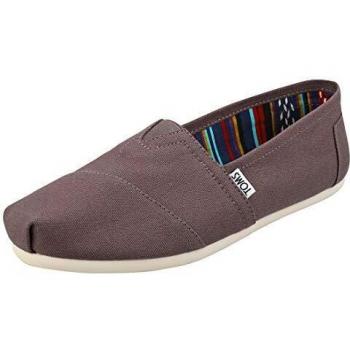TOMS Canvas Classics Alpargata NL, Espadrilles Mujer, Grey