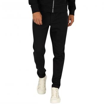 Calvin Klein Jeans Hombre Instit Pocket Joggers, Negro, L