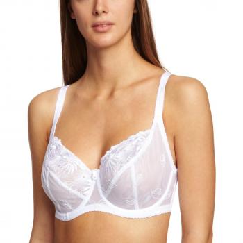 Pour Moi Women's St Tropez Odyssey Underwired Non Padded Top, White, 42D