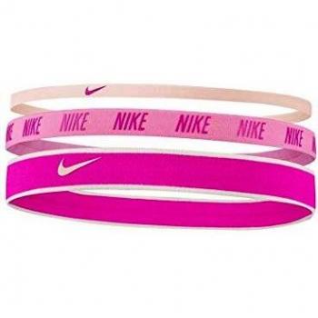 NIKE Mixed Width Headbands 3Pk Cinta para la Cabeza, Unisex Adulto, pinpinpin, Talla Única