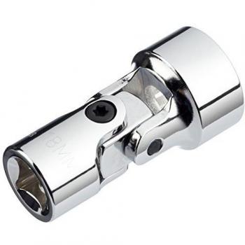 Llave de cubo 3/8 con articulación 12 puntas para transmisión, 18 mm