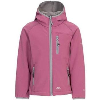 Trespass Kian Chaqueta Softshell para niños, color malva 7/8 años