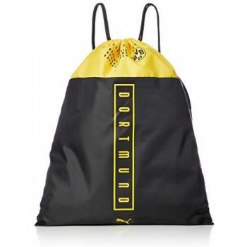 Puma BVB Fan Gym Sack Bolsa De Cuerdas, Hombre, Black/Cyber Yellow, UA