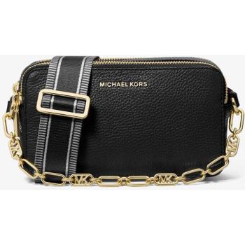 Michael Kors Klarinda Small Double Zip Crossbody Bag, Black, Female, Size: ONE SIZE