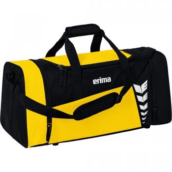 Erima Bolsa de Deporte Six Wings 76l, Amarillo/Negro, L