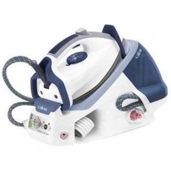 Tefal Express compact GV7466E0 - Centro planchado con autonomía ilimitada de 6,5 bares, golpe de vapor de 350 gr/min, suela Durilium, función autolimpieza y antical, función Eco, todo tipo de tejido