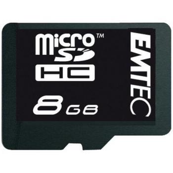 Emtec microSDHC 8GB 60X 8GB MicroSDHC Class 4 memoria flash - Tarjeta de memoria
