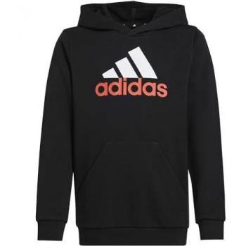 Adidas Sudadera de Niño Essentials Two-Colored Big Logo Algodón Negro (128)