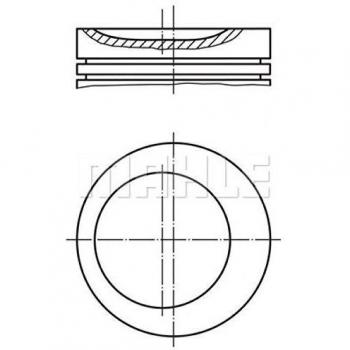 Mahle Original 030 52 01 pistón