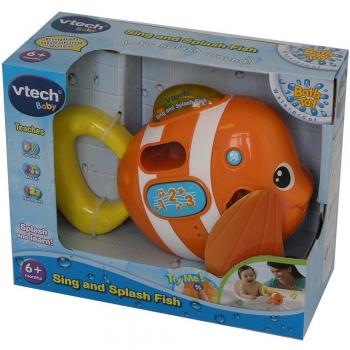 Ko Muñeca Vtech Juguete de Baño Canta y Salpica Pez