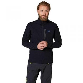 Helly Hansen VANIR 1/2 Zip Fleece - Forro Polar, Hombre, Negro