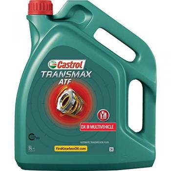 Aceite de Transmisión Castrol Transmax ATF DEX III Multivehículo 5L