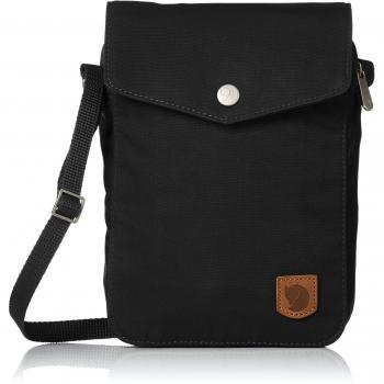 Fjallraven Greenland Pocket Wallets and Small Bags, Unisex Adulto, Black, OneSize