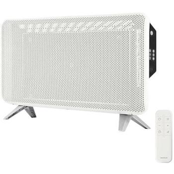 Radiador Eléctrico Cecotec ReadyWarm 2000 Graphene 1800W con Mando a Distancia, Termostato 15-40ºC, Temporizador 12h, Bajo Consumo