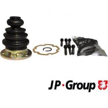 Fuelle de transmisión JP GROUP 1143700510, tipo CV-joint boot, incluye dos fuelles, abrazaderas y es compatible con vehículos específicos para el sistema de transmisión