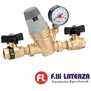 Grupo de llenado automático grande caudal 3/4'' con manómetro Caleffi 554150