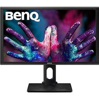 BenQ PD2700Q 27 Inch IPS LED Designer Monitor, 2560x1440 QHD, 100% Rec.709 and sRGB, CAD/CAM, Animation, Darkroom Mode, Black
