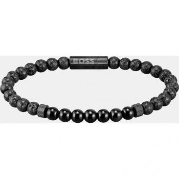 Pulsera Mixed Beads de cuentas negra