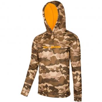 Trangoworld Login-P Sudadera, Hombre, marrón/Oro, XL