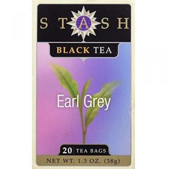 Stash Tea Company, Premium, Earl Gray, Black Tea, 20 Tea Bags, 1.3 oz
