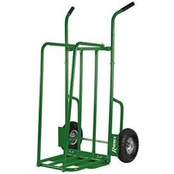 Carro de troncos 250 kg con ruedas inflables y estructura de acero