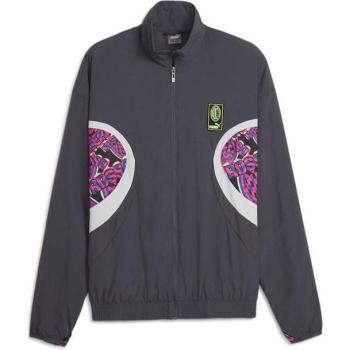 Chaqueta de fútbol Puma AC Milan Woven Gris para Hombre