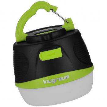 Viugreum® Linterna de Camping, Portátil LED Farol de Lámpara con Función Powerbank 5200mAh y Adsorción Magnética para Camping, Excursión, Senderismo, Pesca, Emergencias y Deportes al Aire Libre