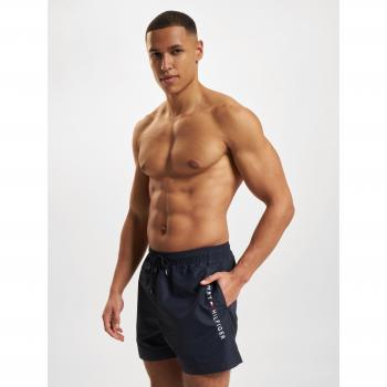 Bañador Tommy Hilfiger Original Basic azul marino para hombre con dos bolsillos laterales y un bolsillo trasero