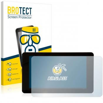 BROTECT Protector Pantalla Cristal Híbrido Compatible con Raspberry Pi Touchscreen 7 Protector Vidrio - [Dureza 9H, Anti-arañazos]