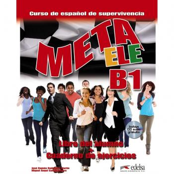 Meta ELE B1: Libro del alumno + cuaderno de ejercicios + audio download B1