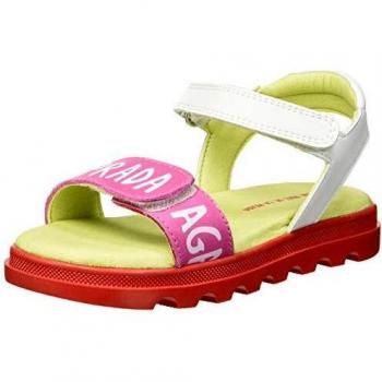 Agatha Ruiz de la Prada 192945, Sandalias con Punta Abierta Niña, Blanco