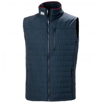 Helly Hansen Men's Crew Insulator Vest 2.0 Navy XL - PrimaLoft Sleeveless Jacket