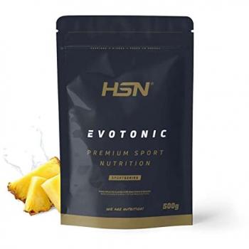 Isotónico en Polvo Evotonic Sabor Piña 500 g | Bebida Deportiva con Carbohidratos, Electrolitos, BCAAs y Peptopro | No-GMO, Vegetariano, Sin Gluten