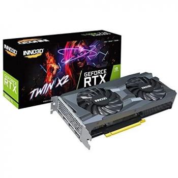 Tarjeta Gráfica Inno3D RTX 3060 Ti Twin X2 LHR 8GB GDDR6 HDMI y 3xDP