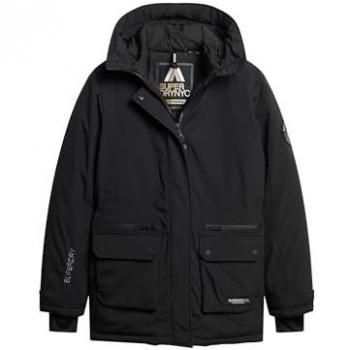 Chaqueta Acolchada Superdry City Negra para Mujer