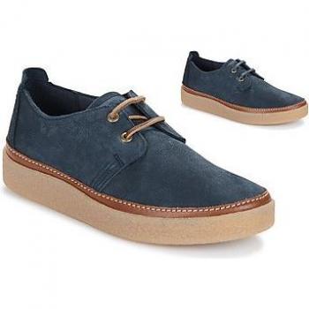 Clarks Navy Clarkwood Low Nubuck Men's Casual Shoes